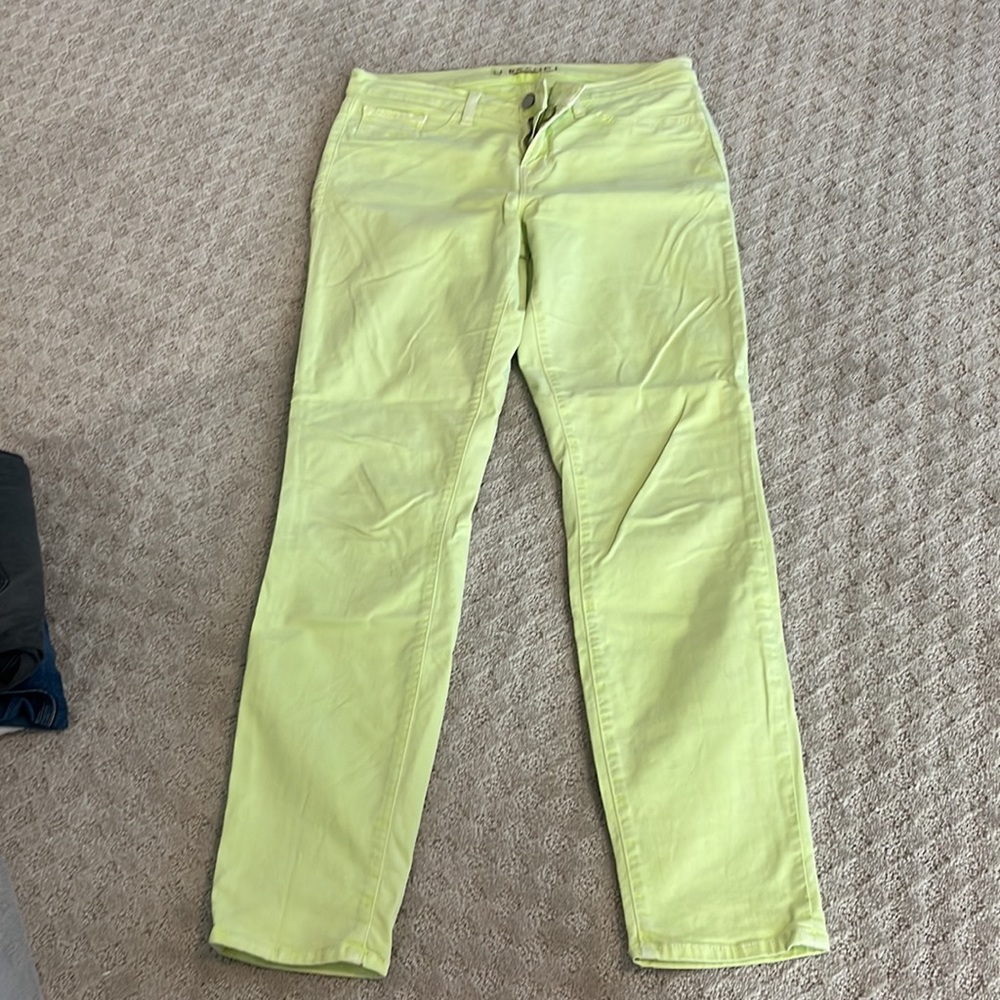 JBrand Yellow Skinny Leg Jeans - Picture 10 of 10